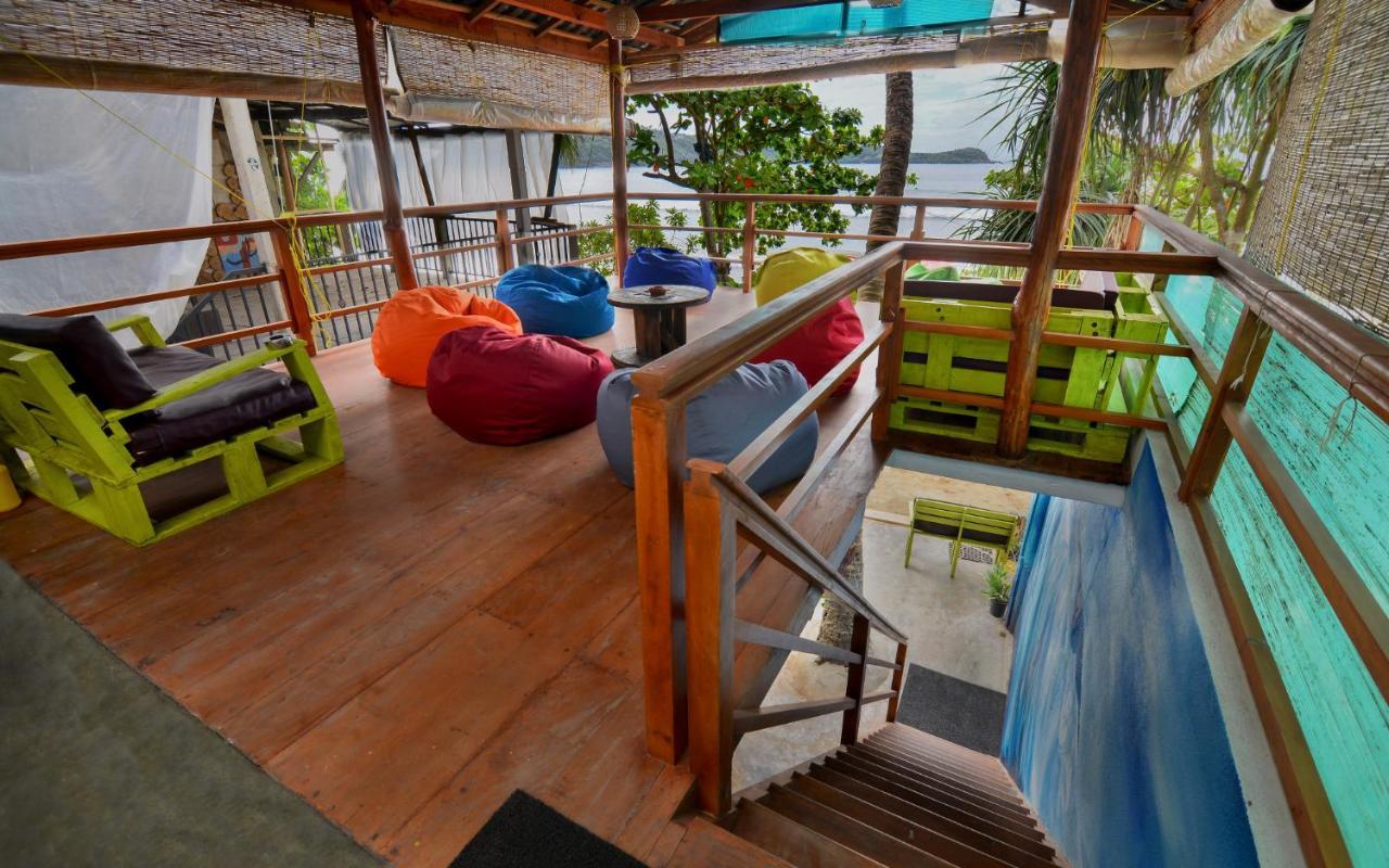 מלון גאלה Palm Leaf Surf Cafe מראה חיצוני תמונה